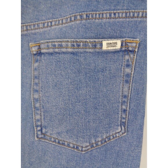 Levi Strauss Signature Gold Long Jean Skirt Size 10 W30 - Picture 8 of 13